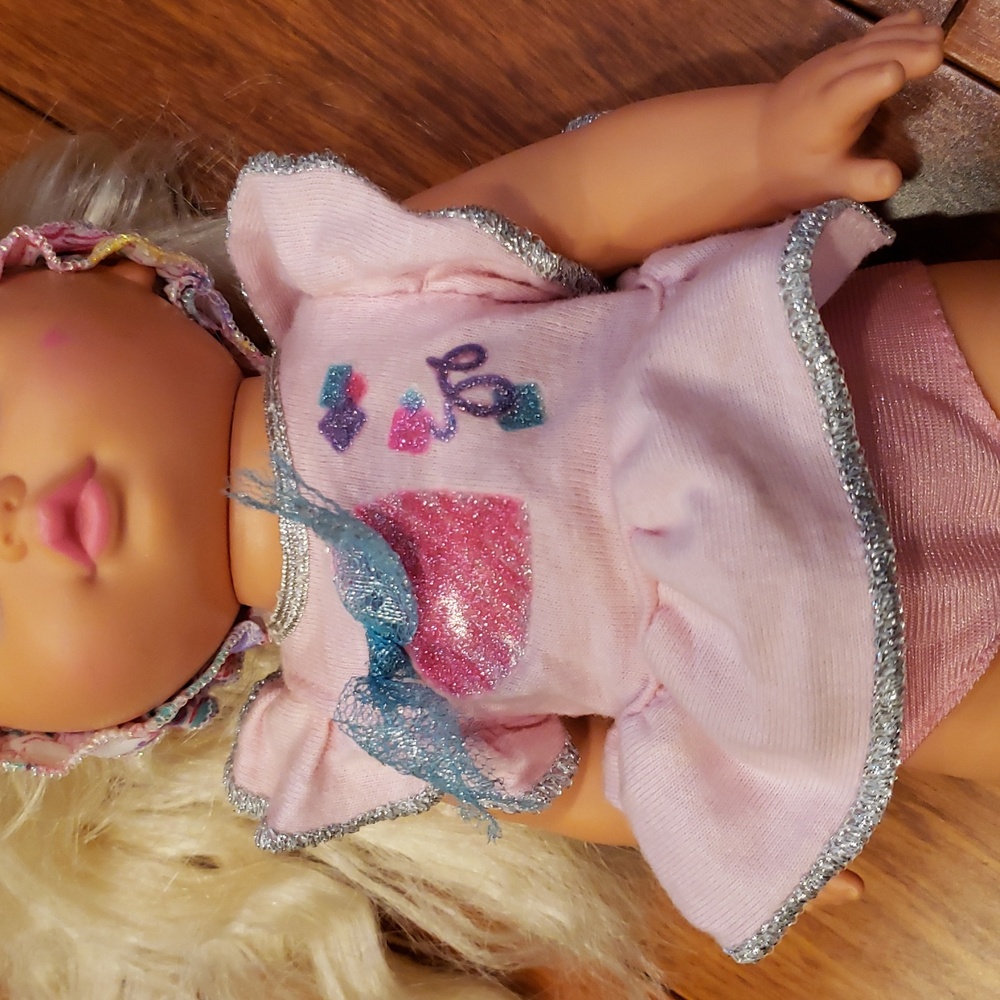 Vintage 1988 Doll Lil Miss Magic Hair, Magic Touch. Original Clothes And Shoes - Picture 14 of 14